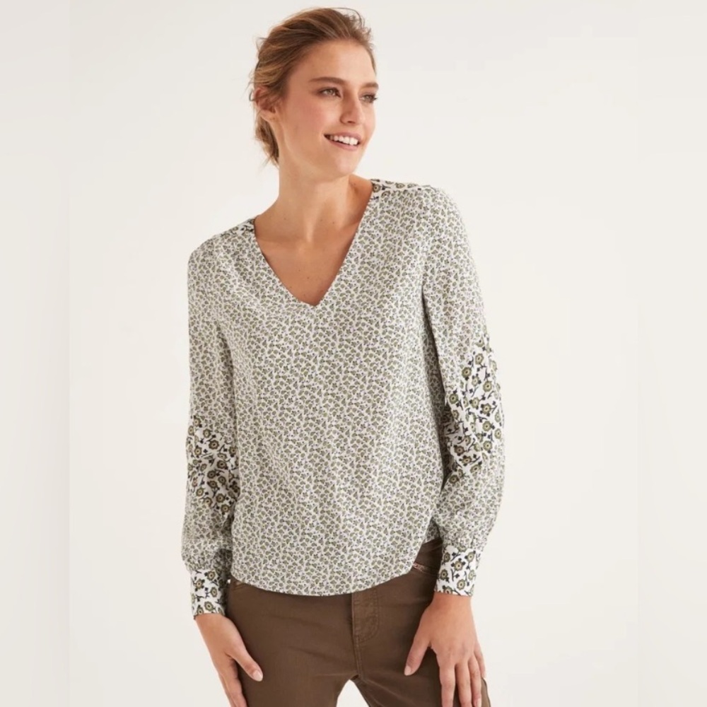Boden | Eva blouse in ditsy floral print